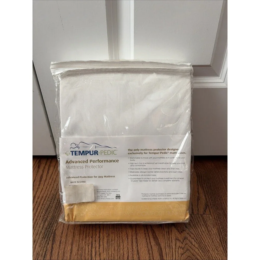 NEW! TEMPUR-PEDIC Advanced Performance Mattress Protector Twin Size